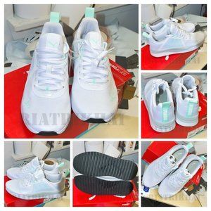 White/Green Puma Ladies'‎ Pacer Net Cage